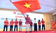 2024年巴黎奥运会的越南体育代表团出征仪式在河内举行
